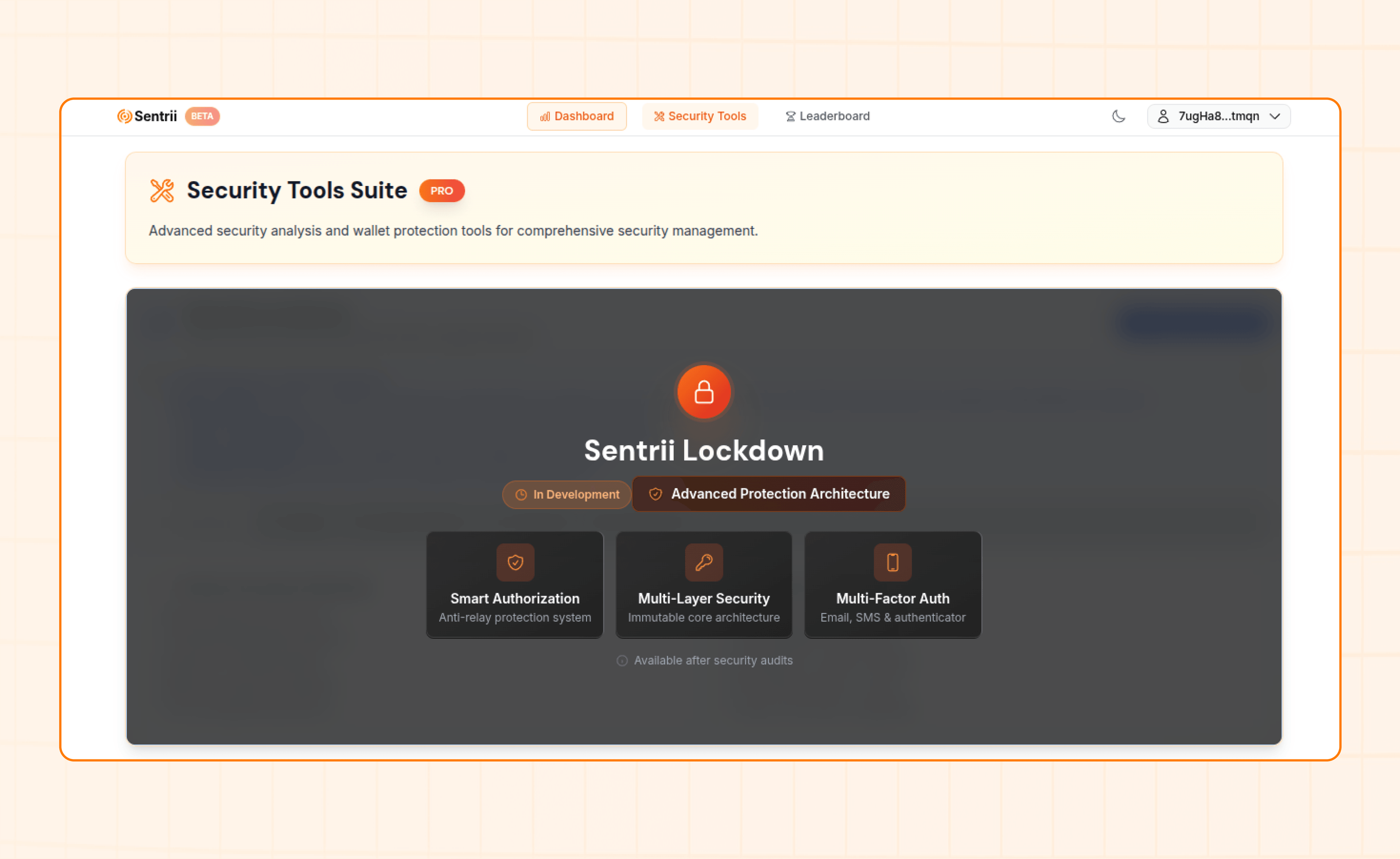 Sentrii Asset Lockdown System